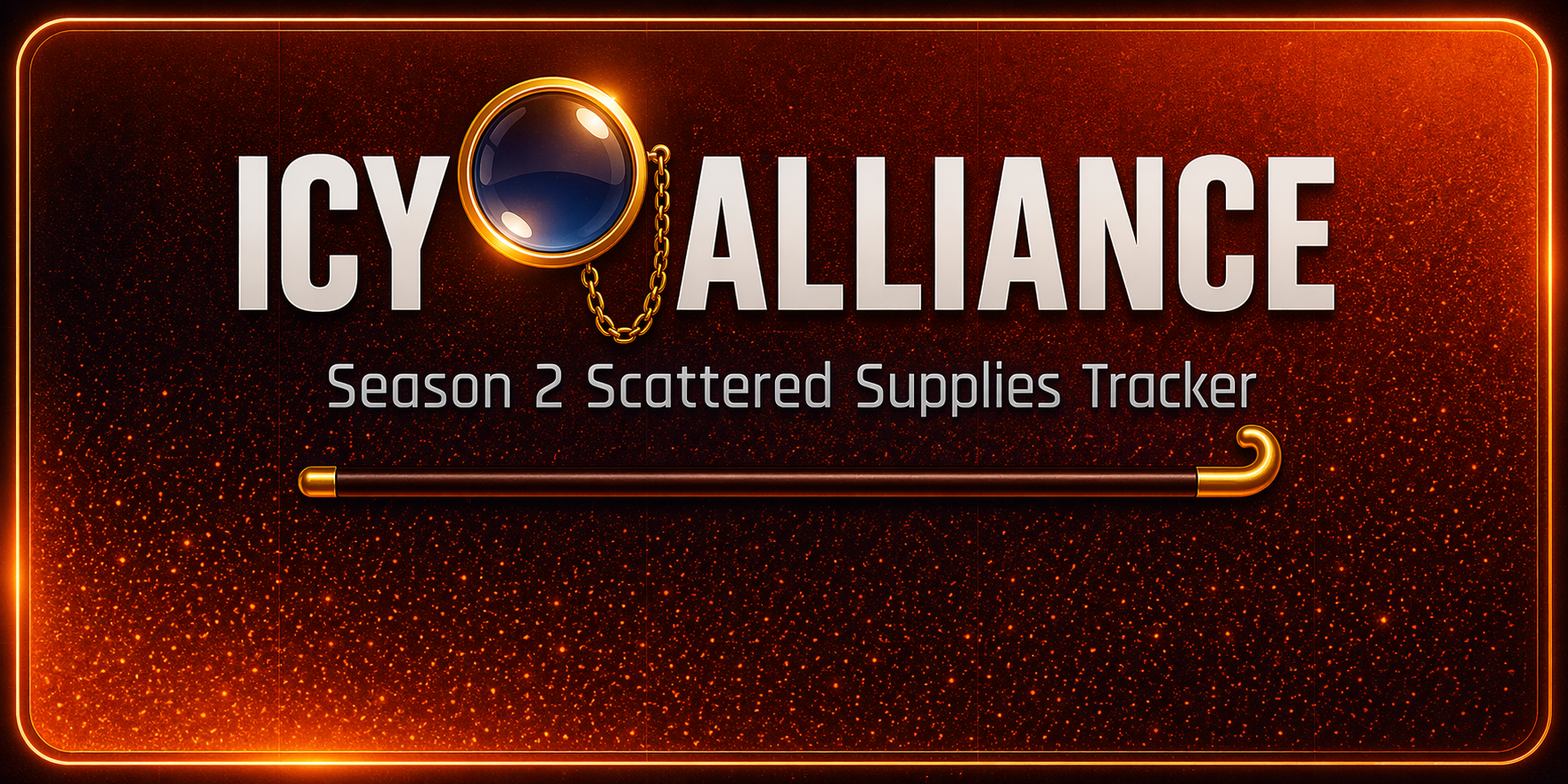 ICY ALLIANCE - Season 2 Scattered Supplies Tracker